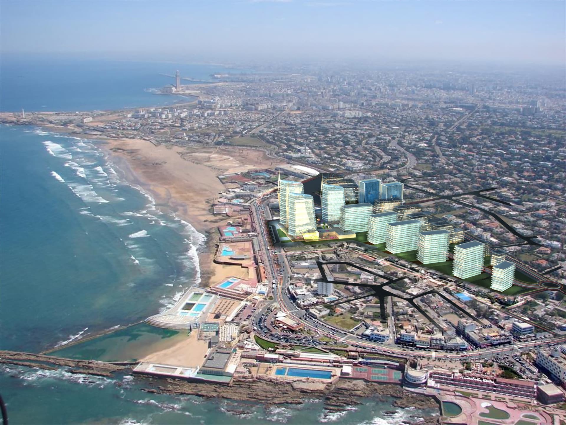 La Corniche — projection render 2