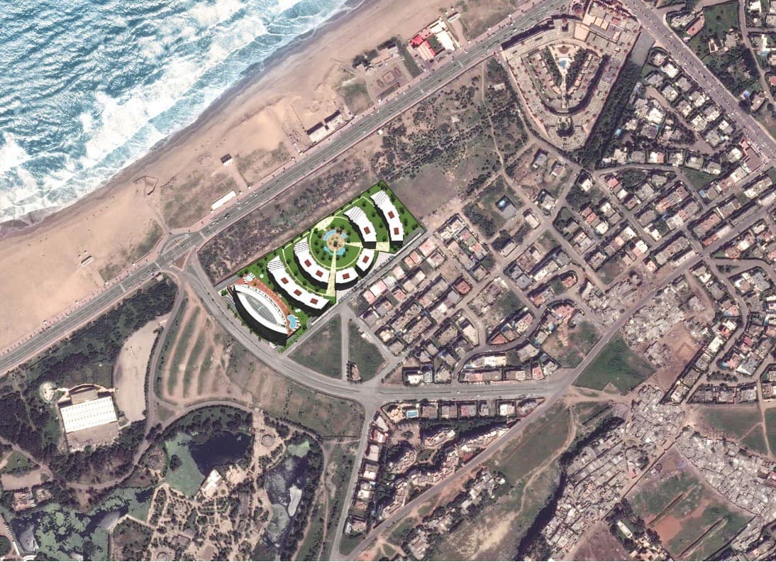 Rue de la Mer Méditerranée — projection render 4